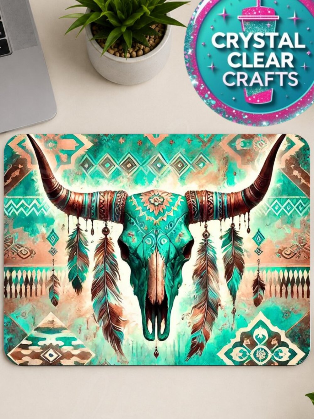 Western Handmade Mousepad